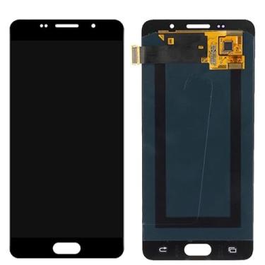 Imagem de SHOWGOOD 13.2 cm AMOLED para Samsung Galaxy A5 2016 Display LCD com moldura SM-A510F A510 A510F/DS Montagem de tela sensível ao toque (TFT branco sem moldura)