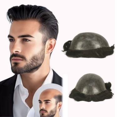 Imagem de Protese capilar micropele Fred Injetada tamanho 20x25 D=120%