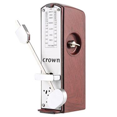 Imagem de Mini Metrônomo Mecânico Portátil, Metrônomo Universal, 11Cm de Altura Para Piano, Guitarra, Violino, Ukulele, Instrumento Musical de Cítara Chinesa