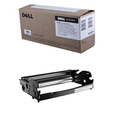 Imagem de Dell Cartucho de toner preto PK492 e tambor de imagem PK496 para impressoras a laser 2330D, 2330DN, 2350D, 2350DN