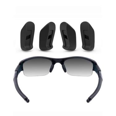 Imagem de ToughAsNails Almofadas de nariz pretas de substituição para óculos de sol Oakley Flak 2.0 OO9295/OO9271/OO9188/OJ9005/OO9156/OO9144