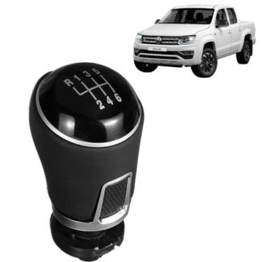 Imagem de Manopla bola câmbio manual 6 marchas Vw amarok jetta virtus golf gti U
