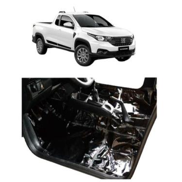 Imagem de Forração Interna Assoalho Vinil Fiat Strada Nova 2021 SimpleS - MANOS 
