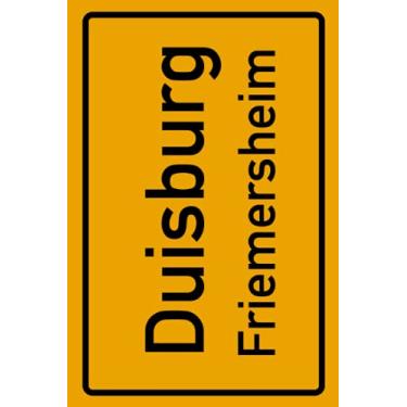 Imagem de Duisburg Friemersheim: Deine Stadt, deine Region, deine Heimat! | Notizbuch DIN A5 karierte 120 Seiten Geschenk