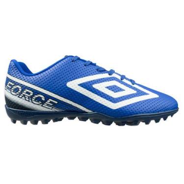 Imagem de Chuteira Umbro Force Society Azul, 40