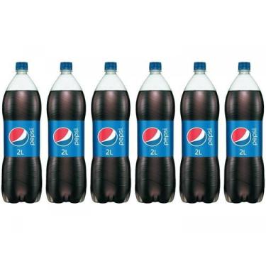 Imagem de Kit 6 Unidades Refrigerante Pepsi Cola 2L