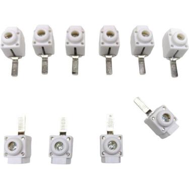 Imagem de Kit 10 Conector Generico Frontal Terminal Saída para Barramento Pente 