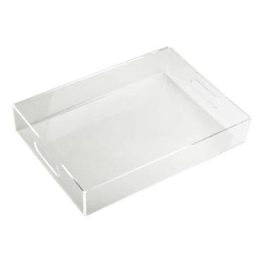 Imagem de Bandeja de Acrilico Decoração Sala Quarto Cozinha - JHC