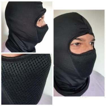 Imagem de 3 Toucas Gorro (Com Telinha Para Respirar) Motoqueiro Esporte Adulto. 