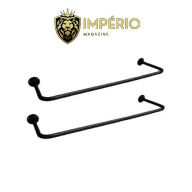 Imagem de Arara fixa de parede kit 2 peças - Imperio magazine