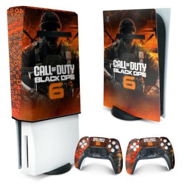 Imagem de Capa Anti Poeira e Skin Compatível PS5 - Call Of Duty Black Ops 6 - Po