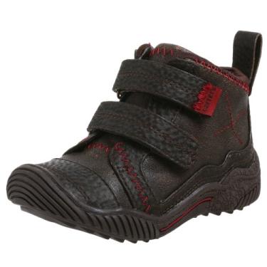 Imagem de carter's Bota Chucky para Bebês e Crianças Pequenas, Marrom/vermelho, 7 Toddler