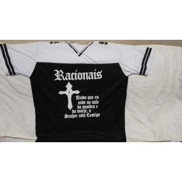 Imagem de Racionais - camisa - RR, Preto, Branco, EG