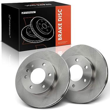 Imagem de A-Premium Rotores de freio a disco ventilados frontais de 11,80 polegadas (299,6 mm) compatíveis com modelos selecionados Dodge & Mercedes-Benz e Freightliner - Sprinter 2500/Sprinter 3500, 2007-2021