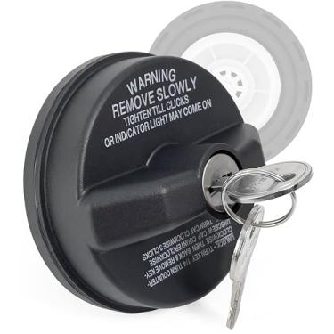 Imagem de Click&Fit Tampa de bloqueio do tanque de gasolina de substituição de 1-11/40.6 cm de diâmetro para Toyota, Honda, Nissan, Chevy, Buick Cadillac GMC Volvo e mais – Tampa de enchimento de combustível