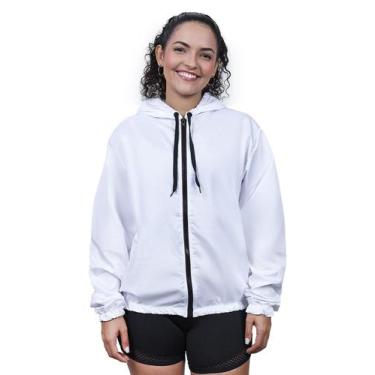 Imagem de Corta Vento Sem Tela Feminino - TechMalhas, Branco, G1