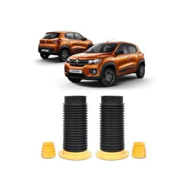 Imagem de Kit Batente E Coifa Amortecedor Dianteiro Kwid 2017 A 2021 - QualyKits