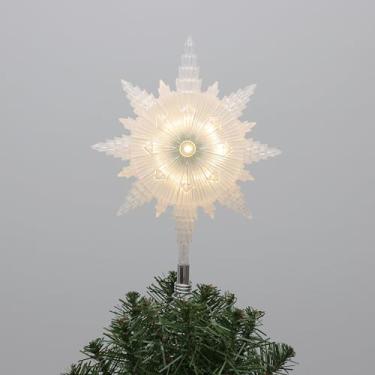 Imagem de PHILIPS RL 12,2" 10LT estrela facetada de plástico fosco LED fosco, 3 funções: branco estável, múltiplo flash branco para multi, caixa de controle, memória, árvore de natal com bobina