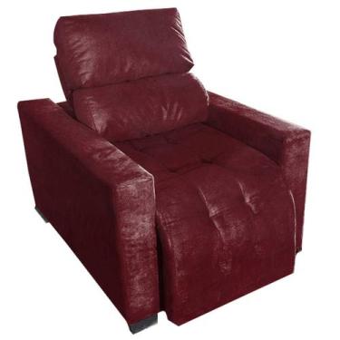 Imagem de Poltrona Reclinável Sala Quarto Amamentação Madri - Moveis Aguias, BOR