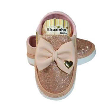 Imagem de Sapatinho de bebe feminino com laço - Bisuzinho Baby, 15