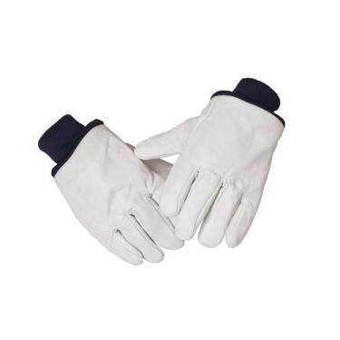 Imagem de Luva De Vaqueta Proteção Serviço Pesado Reforçado Epi - Maicol do Bras