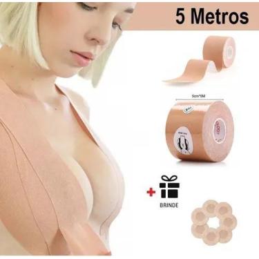 Imagem de Levanta Peito Adesivo Seios Sutiã Fita Push Up - Boob Tape