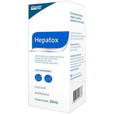 Imagem de Antitóxico Provets Hepatox para Cães e Gatos