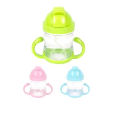 Imagem de Copo Infantil Antivazamento Com alça E Biquinho - COP-55 - ds, Rosa