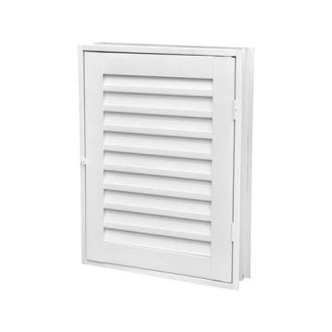 Imagem de Portinhola de Giro em Aço Branco 60x60x12 cm Direita Ideal CRV