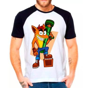 Imagem de Camiseta Crash Bandicoot Playstation Lançamento 08 - DESIGN CAMISETAS,