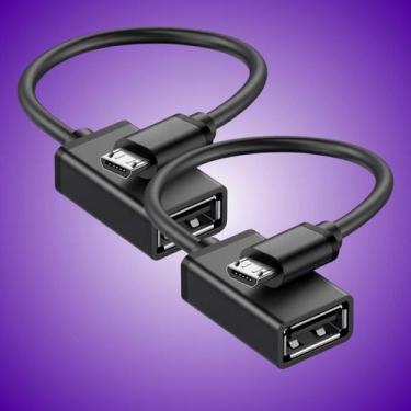 Imagem de Cabo Adaptador OTG USB 3.0 2.0 Para Tipo C Pendrive Mouse Teclado - Es