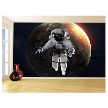 Imagem de Papel De Parede 3D Espaço Estrelas Astronauta 3,5M Nsp95