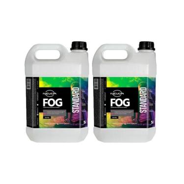 Imagem de Kit 2 Líquidos Para Máquina de Fumaça 5 Litros Fluido Linha Standard N