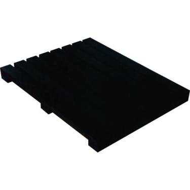 Imagem de Deck De Madeira Piscina Box Banheiro Capacho 102x74 cm Pintado NeonX, 