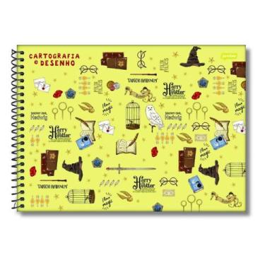 Imagem de Caderno Desenho  Harry Potter Espiral 96fls - Jandaia