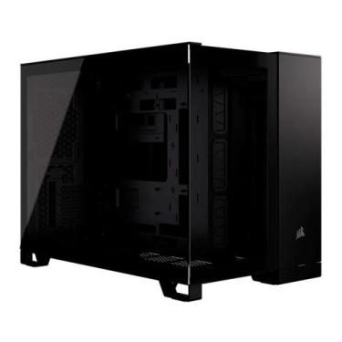 Imagem de Gabinete Gamer Corsair 2500X Airflow Lateral de Vidro ATX Preto - CC-9