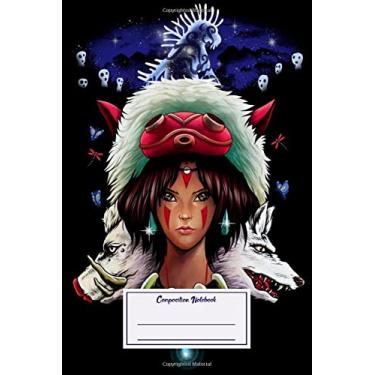 Imagem de Composition Notebook: Tv Shows The Wolf Princess Studio Ghibli Collection (Composition Notebook, Journal) (6 x 9)