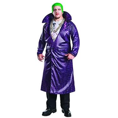 Imagem de Rubie's Fantasia masculina Coringa de luxo do Esquadrão Suicida Plus Size, Conforme mostrado., Plus