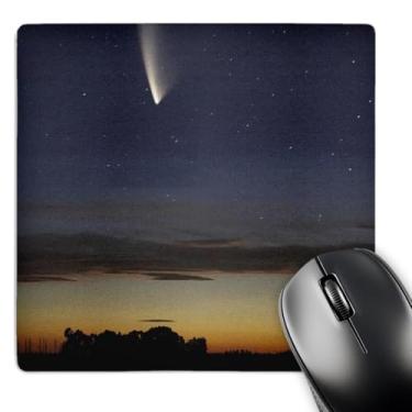 Imagem de 3dRose Mouse pad LLC 20 x 20 x 0,63 cm, astronomia, cometa McNaught, South isl e Nova Zelândia e -Au02 Dwa4886 - David Wall (mp_75224_1)