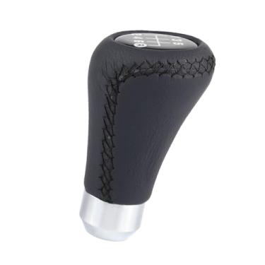 Imagem de Manopla de Câmbio de 6 Velocidades para Veículo Automotivo Universal, Bastão de Mudança de Marcha PU Com 3 Mangueiras Adequadas para a Maioria Dos Veículos (Preto)