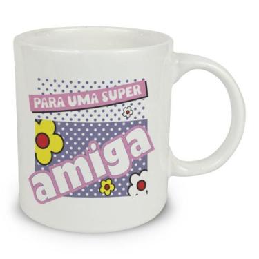 Imagem de Caneca Dedicatória Sortida 320mL - Cerâmica Regina, Vô, Amiga