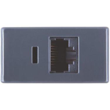Imagem de Módulo Para Tomada Para Transmissão De Dados Rj45 Cat. 6 Tramontina Gr