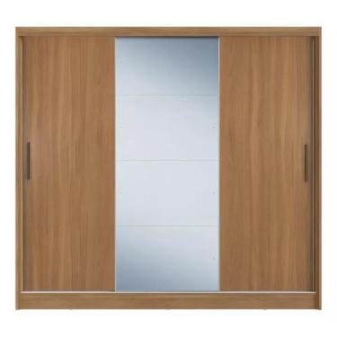 Imagem de Guarda Roupa Casal Dalila 3 Portas c/Espelho - Élpis Móveis - Demóbile