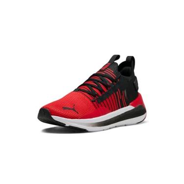 Imagem de PUMA Tênis de corrida masculino Softride Symmetry Fuzion, Para todos os tempos, vermelho-preto e branco, 38