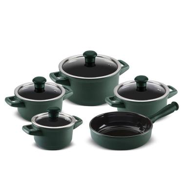 Imagem de Jogo de Panelas de Cerâmica Smart Duo 5 Peças Matte Ceraflame