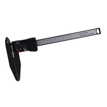 Imagem de Pali Eletrônica Digital Régua de Carbono Maxilar Longa Bolsa de Medição da Escola Em Casa Portátil de Peso Leve Portátil (Pali -carbono de garra de 150 mm de comprimento)