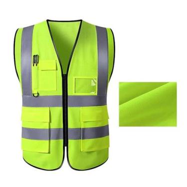 Imagem de Colete Refletivo Tecido Respirável e Segurança Motoboy - Drop Rio - Ma