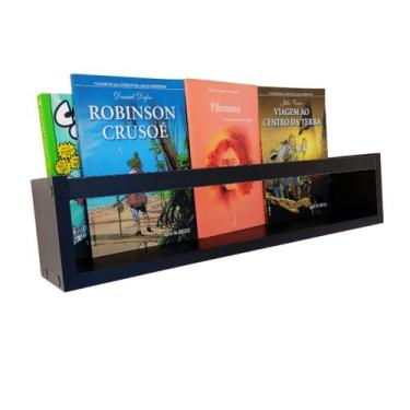 Imagem de Prateleira Para livros Infantis Nicho Organizador Pelúcia Quarto de Cr