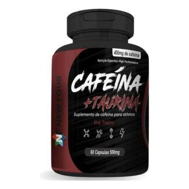 Imagem de Suplemento Em Capsula Cafeina + Taurina - New Four