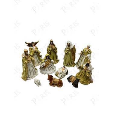Imagem de Esculturas Decorativa Presépio Natalino 11 peças 14754-PL